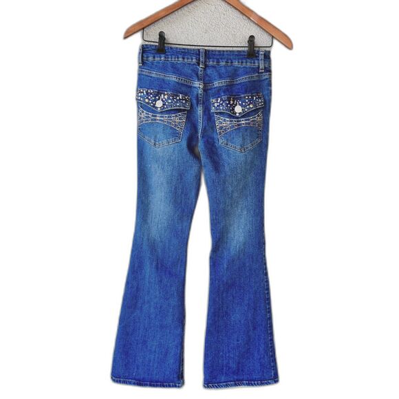 BDG Jeans Jewel Pocket Flaps Size 26 Denim Flares Urban Outfitters - Picture 1 of 7